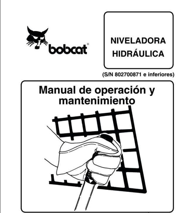 Bobcat Bulldozer Operation Maintenance Manual ES