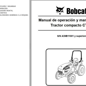 Bobcat Compact Tractor CT225 Operation Maintenance Manual ES