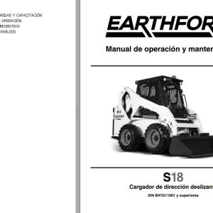 Bobcat EarthForce S18 Operation Maintenance Manual 7312962 ES