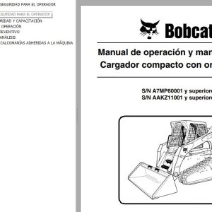 Bobcat Excavator T320 Operation Maintenance Manual ES