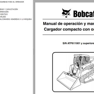 Bobcat Excavator T750 Operation Maintenance Manual ES