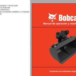 Bobcat Tilt Bucket Operation Maintenance Manual 7331702 ES