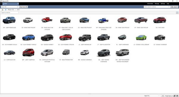 Chrysler Fiat Alliance FCA EPC5 International 04.2023 Spare Parts Catalogue 4