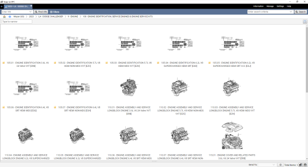 Chrysler Fiat Alliance FCA EPC5 International 04.2023 Spare Parts Catalogue 8
