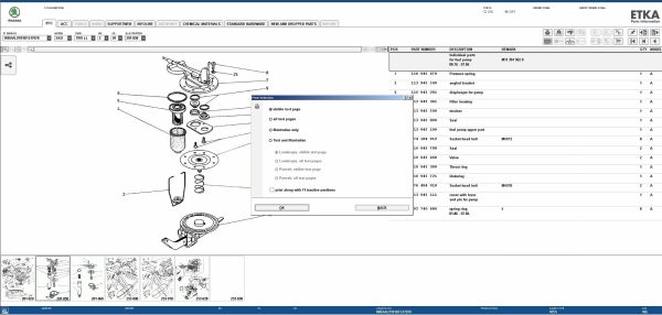 ETKA 8.2 Volkswagen Seat Skoda Audi Commercial Vehicles 05.2023 Spare Parts Catalog VMWare 10