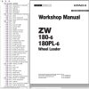 Hitachi Wheel Loader ZW180PL 6 Workshop Manual WPD850 EN 01