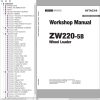 Hitachi Wheel Loader ZW220 5B Workshop Manual WNEE EN 00