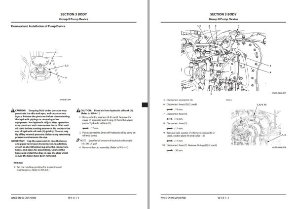 Hitachi Wheel Loader ZW220 5B Workshop Manual WNEE EN 00 1