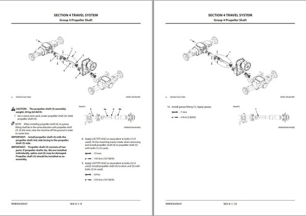 Hitachi Wheel Loader ZW220 6 Workshop Manual WNEK50 EN 01 1