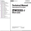 Hitachi Wheel Loader ZW220 7 Technical Manual