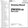 Hitachi Wheel Loader ZW250 5B Workshop Manual WNEC EN 00