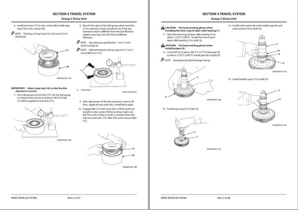 Hitachi Wheel Loader ZW250 5B Workshop Manual WNEC EN 00 1