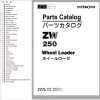 Hitachi Wheel Loader ZW250 Parts Catalog EN JP