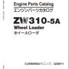 Hitachi Wheel Loader ZW310 5A Parts Catalog EN JP