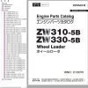 Hitachi Wheel Loader ZW310 5B Engine Parts Catalog PNFA EG1 3 EN JP