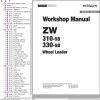 Hitachi Wheel Loader ZW310 5B Workshop Manual WNFA EN 00