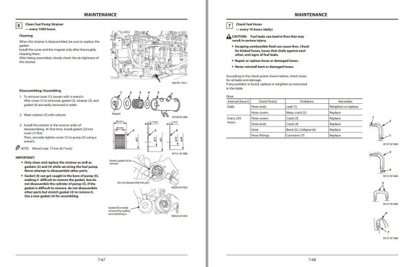 Hitachi Wheel Loader ZW310 6 Operators Manual 1