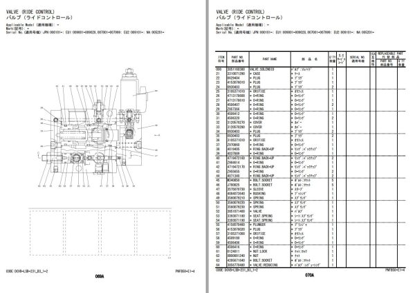 Hitachi Wheel Loader ZW310 6 Parts Catalog EN JP 1