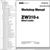 Hitachi Wheel Loader ZW310 6 Workshop Manual WNFB50 EN 01