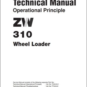 Hitachi Wheel Loader ZW310 Technical Manual