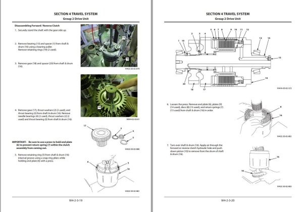 Hitachi Wheel Loader ZW330 5B Workshop Manual WNFA EN 00 1