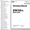 Hitachi Wheel Loader ZW330 6 Workshop Manual WNGE40 EN 01