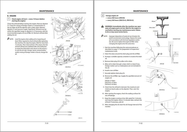 Hitachi Wheel Loader ZW330 Operators Manual EMNHB 1 2 1
