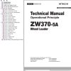 Hitachi Wheel Loader ZW370 5A Technical Manual