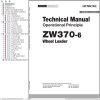 Hitachi Wheel Loader ZW370 6 Technical Manual