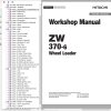 Hitachi Wheel Loader ZW370 6 Workshop Manual