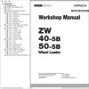 Hitachi Wheel Loader ZW40 5B Workshop Manual WNBC EN 00