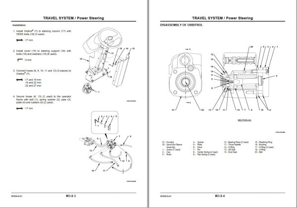 Hitachi Wheel Loader ZW40 Workshop Manual W4EK E 01 1