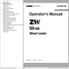 Hitachi Wheel Loader ZW50 5B Operators Manual ENMNBD NA1 2
