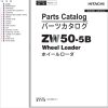 Hitachi Wheel Loader ZW50 5B Parts Catalog EN JP