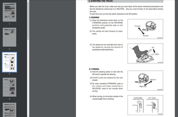 Hyundai Forklift Trucks Operator Manual PDF Updated 07.2023 Offline 1