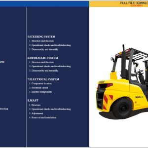 Hyundai Forklift Trucks Service Manual Pdf Updated 07.2023 Offline 1 2