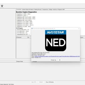 International NED 03.2022 Navistar Engine Diagnostics Software 1