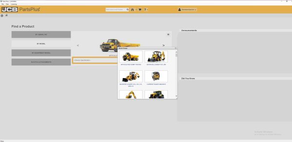 JCB SPP 01.2017 EPC Spare Parts Catalog Service Library VMware 1