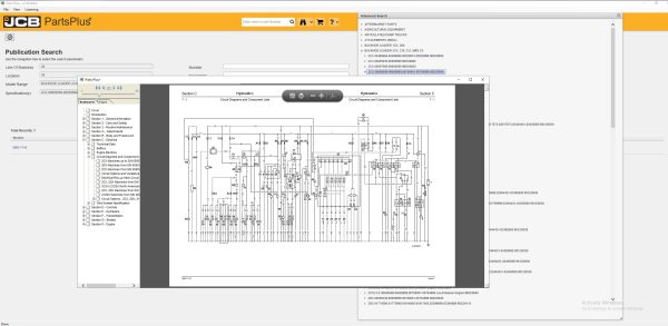 JCB SPP 01.2017 EPC Spare Parts Catalog Service Library VMware 11