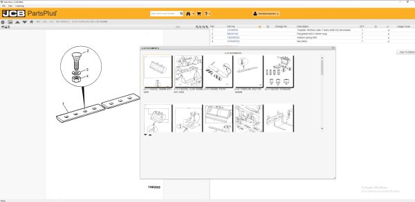 JCB SPP 01.2017 EPC Spare Parts Catalog Service Library VMware 14