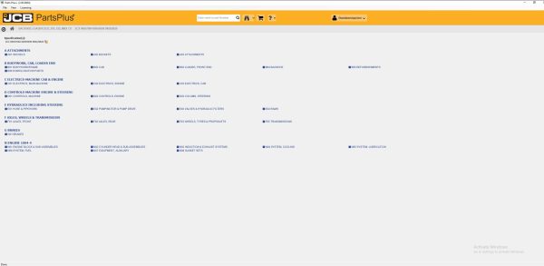 JCB SPP 01.2017 EPC Spare Parts Catalog Service Library VMware 2