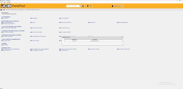 JCB SPP 01.2017 EPC Spare Parts Catalog Service Library VMware 3