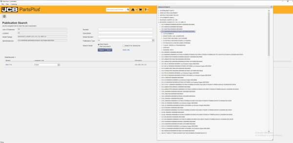 JCB SPP 01.2017 EPC Spare Parts Catalog Service Library VMware 9