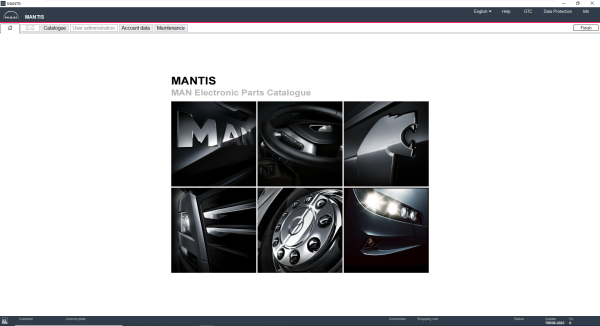 MAN MANTIS EPC v708 06.2023 Electronic Parts Catalogue 1