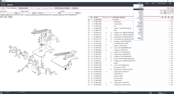 MAN MANTIS EPC v708 06.2023 Electronic Parts Catalogue 7