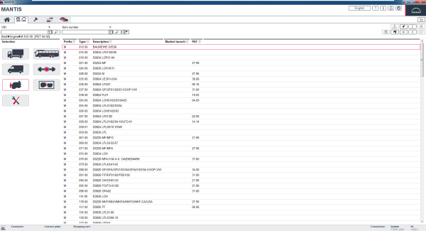 MAN MANTIS EPC v710 07.2023 Spare Parts Catalogue Vmware 7