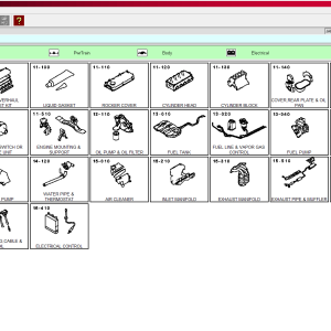 Mitsubishi MMC ASA Update 07.2023 General Europe USA Japan Spare Parts Catalog 1 2