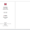 Terex HR32 Crawler Excavators Spare Parts Catalogue 1