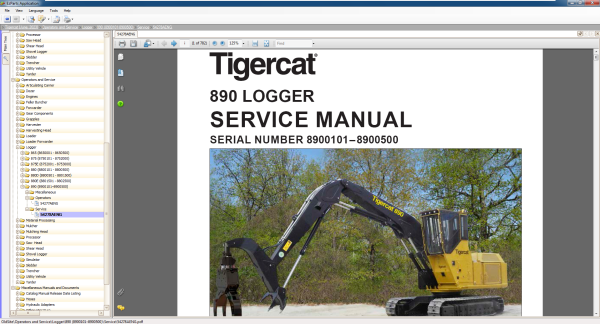 Tigercat Machine EPC 06.2023 Spare Parts Catalogue Vmware 4c58e9ab854e4fa15