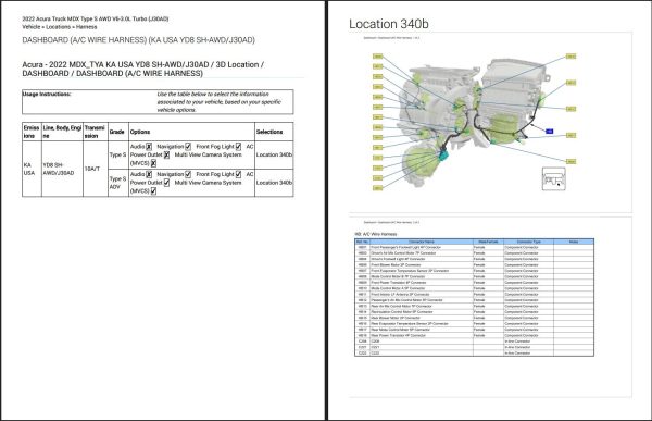 Acura MDX Type S 2022 Electrical Wiring Diagram 2 1